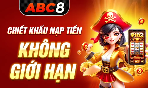 ABC8 chiết khấu nạp tiền không giới hạn